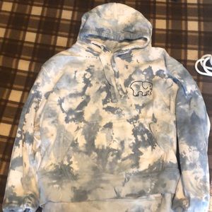 Ivory Ella tie die xs hoodie
